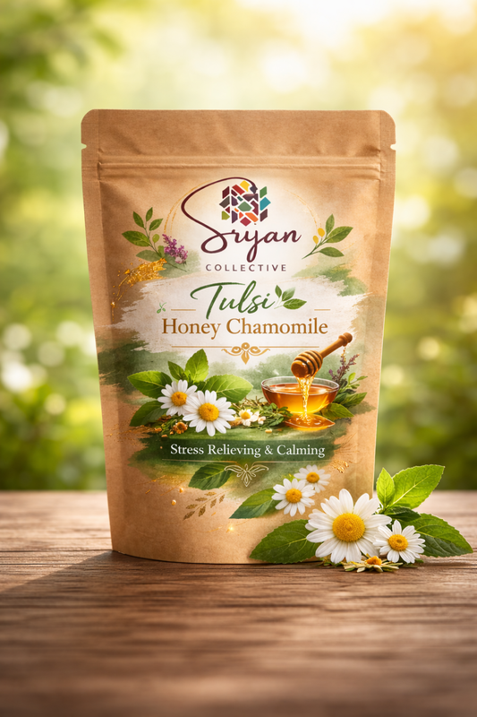 Tulsi Honey Chamomile with  Free Napkin Pouch