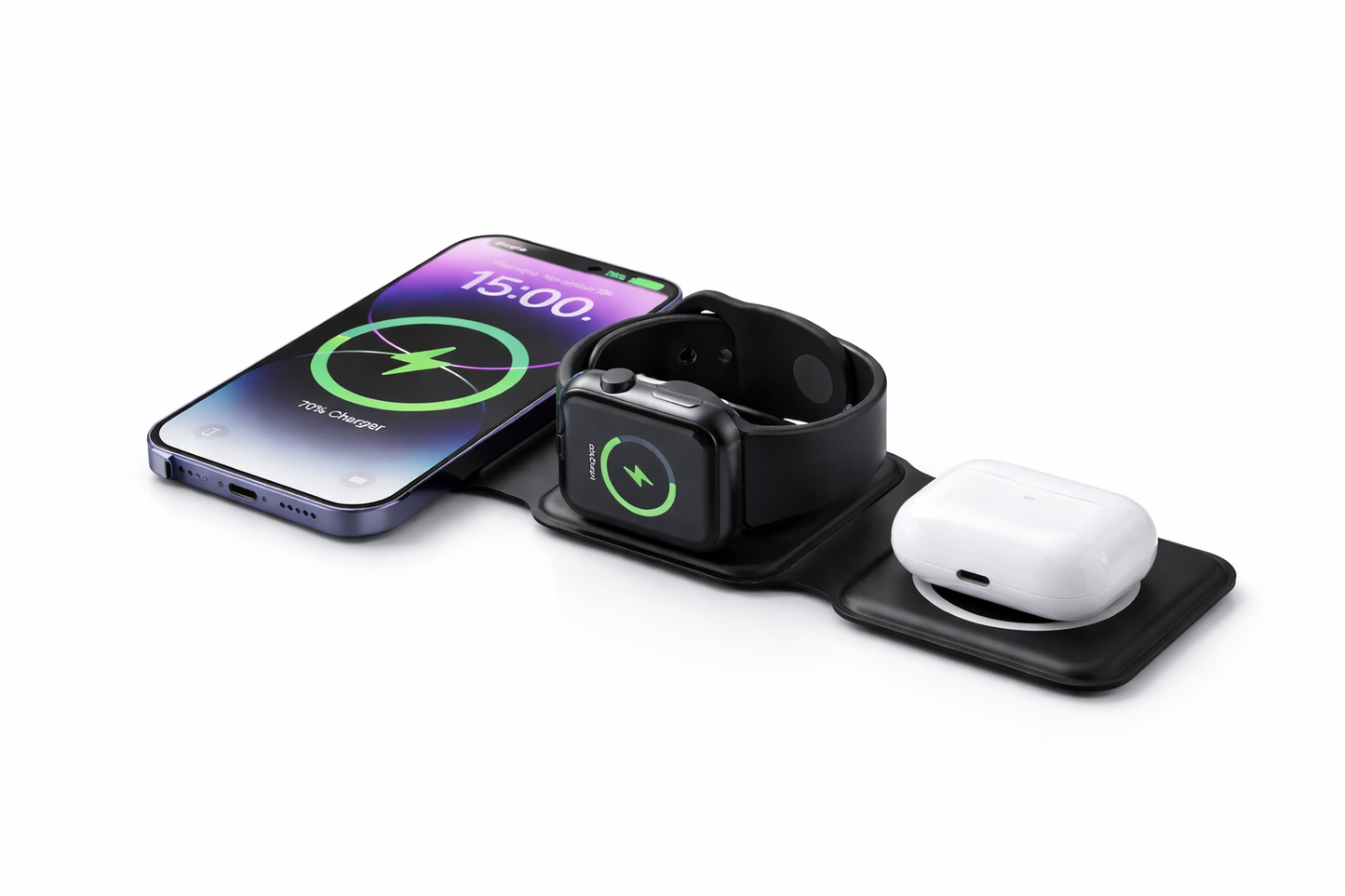PocketCharge Flex – 3-in-1 Wireless Charger