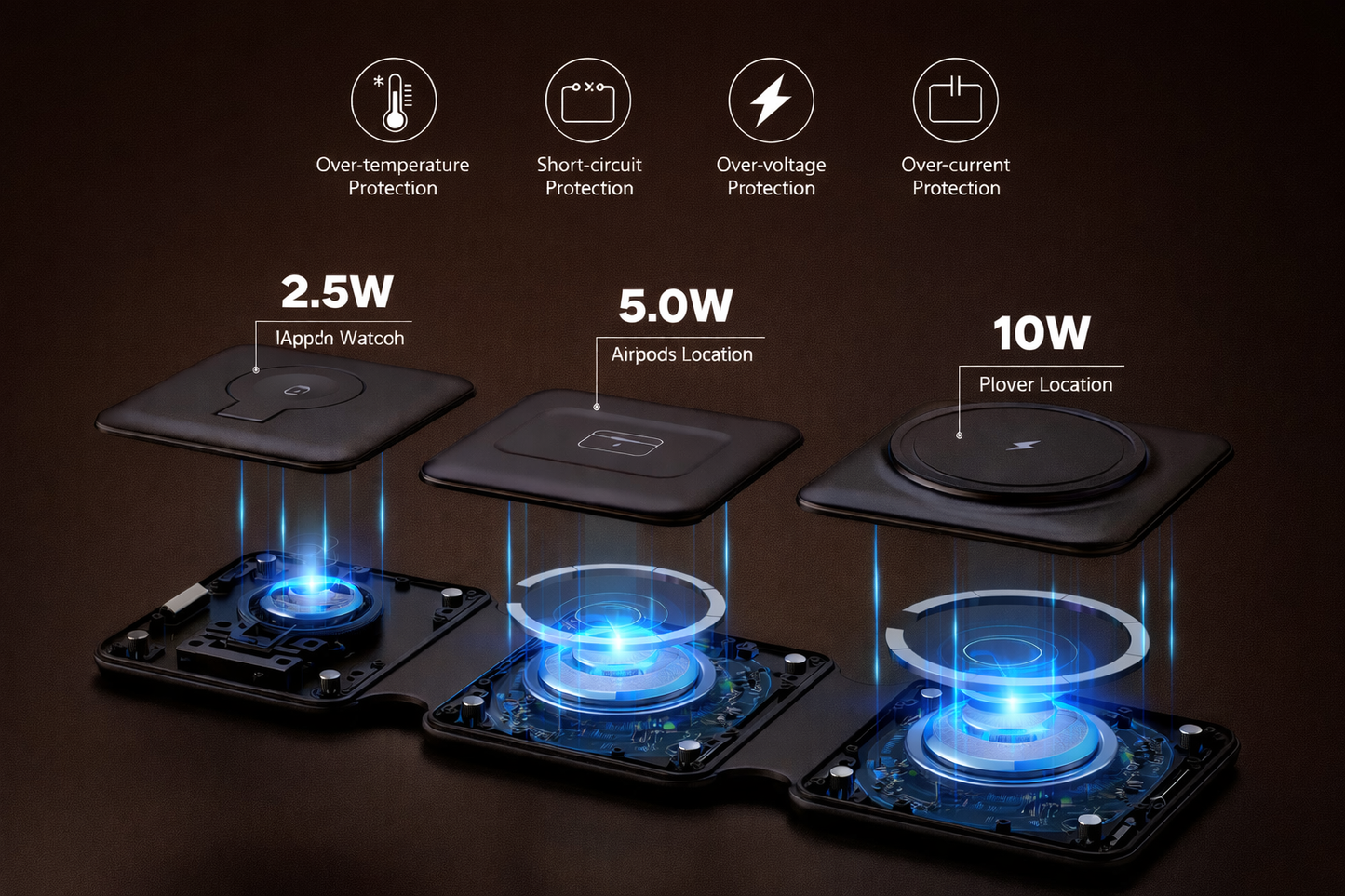 PocketCharge Flex – 3-in-1 Wireless Charger